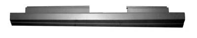 Nor/AM Auto Body Parts - Chevrolet Silverado, Avalanche GMC Sierra Crew Cab 07-13 Slip-on Rocker panel 4 Door - Driver Side