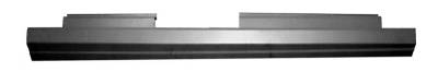 Nor/AM Auto Body Parts - Chevrolet Silverado, Avalanche GMC Sierra Crew Cab 07-13 Slip-on Rocker panel 4 Door - Passenger Side