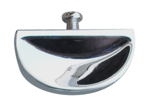 47-53 ASHTRAY KNOB, CHROME