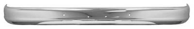 60-62 CHEV/GMC P/U FRT BUMPER, CHROME