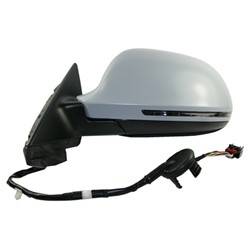 LKQ - 2009-2013 Audi A3 Driver's Side Door Mirror Power Adjustment, Non-Foldaway, Heated, Paint to Match