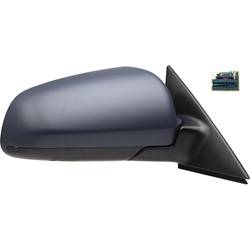 LKQ - 2006-2008 Audi A3 Passenger's Side Door Mirror Power Adjustment, Manual Folding, Heated, Textured Paint To Match