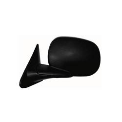 LKQ - 1998-2002 Dodge Ram 1500 Driver's Side Door Mirror Manual Adjustment, Manual Folding, Non-Heated, Textured Black