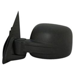 LKQ - 2002-2007 Jeep Liberty Driver's Side Door Mirror Manual Adjustment, Manual Folding, Non-Heated, Textured