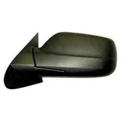 LKQ - 2005-2008 Jeep Grand Cherokee Driver's Side Door Mirror Power Adjustment, Manual Folding, Non-Heated, Textured Black