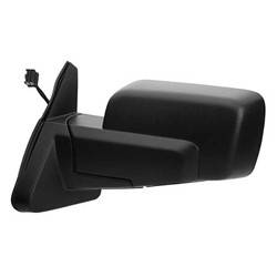 LKQ - 2006-2010 Jeep Commander Driver's Side Door Mirror Power Adjustment, Manual Folding, Heated, Textured