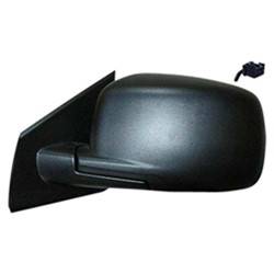 LKQ - 2009-2015 Dodge Journey Driver's Side Door Mirror Power Adjustment, Manual Folding, Heated, Textured Black