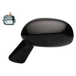 LKQ - 2008-2014 Dodge Challenger Driver's Side Door Mirror Power Adjustment, Manual Folding, Non-Heated, Paint to Match