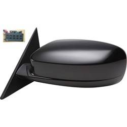 LKQ - 2011-2019 Chrysler 300 Driver's Side Door Mirror Power Adjustment, Manual Folding, Heated, Textured Paint To Match