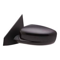 LKQ - 2013-2015 Dodge Dart Driver's Side Door Mirror Power Adjustment, Manual Folding, Non-Heated, Textured Paint To Match