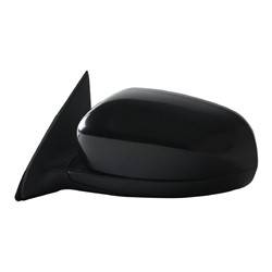 LKQ - 2014-2018 Jeep Cherokee Driver's Side Door Mirror Power Adjustment, Manual Folding, Non-Heated, Textured Paint To Match