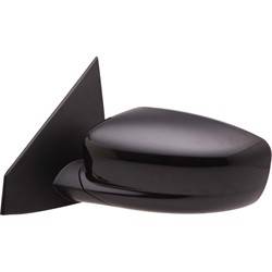 LKQ - 2016 Dodge Dart Driver's Side Door Mirror Power Adjustment, Manual Folding, Non-Heated, Textured Paint To Match