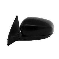 LKQ - 2014-2018 Jeep Cherokee Driver's Side Door Mirror Power Adjustment, Manual Folding, Heated, Blind Spot Indicator, Housing Turn Signal Indicator, Integrated Puddle Light, Mirror Turn Signal Indicator, Textured Paint To Match