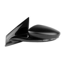 LKQ - 2015-2017 Chrysler 200 Driver's Side Door Mirror Power Adjustment, Manual Folding, Heated, Housing Turn Signal Indicator, Memory Setting, Mirror Turn Signal Indicator, Black