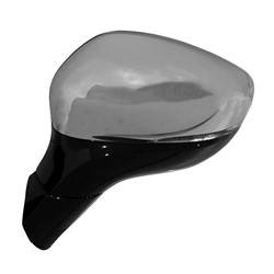 LKQ - 2017-2019 Chrysler Pacifica Driver's Side Door Mirror Power Adjustment, Manual Folding, Heated, Blind Spot Indicator, Housing Turn Signal Indicator, Mirror Turn Signal Indicator, Chrome