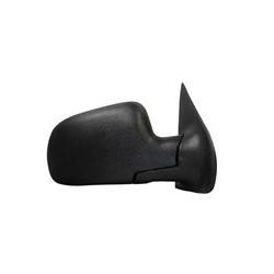 LKQ - 1999-2004 Jeep Grand Cherokee Passenger's Side Door Mirror Power Adjustment, Manual Folding, Heated, Textured