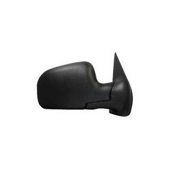 LKQ - 1999-2004 Jeep Grand Cherokee Passenger's Side Door Mirror Power Adjustment, Manual Folding, Non-Heated, Textured