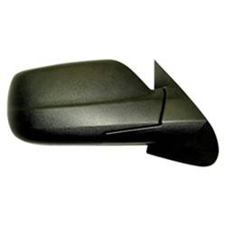 LKQ - 2005-2008 Jeep Grand Cherokee Passenger's Side Door Mirror Power Adjustment, Manual Folding, Non-Heated, Textured Black