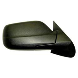 LKQ - 2005-2010 Jeep Grand Cherokee Passenger's Side Door Mirror Power Adjustment, Manual Folding, Heated, Textured Black