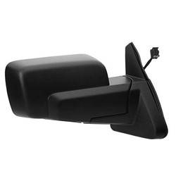 LKQ - 2006-2010 Jeep Commander Passenger's Side Door Mirror Power Adjustment, Manual Folding, Heated, Textured