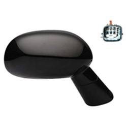 LKQ - 2008-2014 Dodge Challenger Passenger's Side Door Mirror Power Adjustment, Manual Folding, Non-Heated, Paint to Match