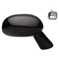 LKQ - 2008-2014 Dodge Challenger Passenger's Side Door Mirror Power Adjustment, Manual Folding, Heated, Paint to Match