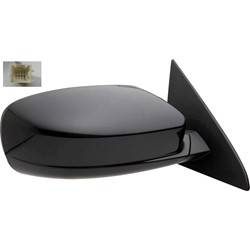 LKQ - 2011-2014 Chrysler 200 Passenger's Side Door Mirror Power Adjustment, Manual Folding, Heated, Textured Paint To Match, Sedan Only