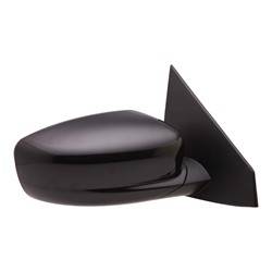 LKQ - 2013-2015 Dodge Dart Passenger's Side Door Mirror Power Adjustment, Manual Folding, Non-Heated, Textured Paint To Match