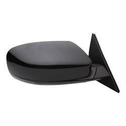 LKQ - 2011-2015 Dodge Charger Passenger's Side Door Mirror Power Adjustment, Manual Folding, Heated, Textured Paint To Match