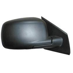 LKQ - 2009-2015 Dodge Journey Passenger's Side Door Mirror Power Adjustment, Manual Folding, Heated, Memory Setting, Textured Paint To Match