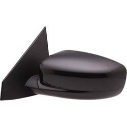 LKQ - 2016 Dodge Dart Passenger's Side Door Mirror Power Adjustment, Manual Folding, Heated, Textured Paint To Match