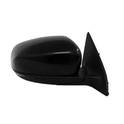 LKQ - 2014-2018 Jeep Cherokee Passenger's Side Door Mirror Power Adjustment, Manual Folding, Heated, Blind Spot Indicator, Housing Turn Signal Indicator, Integrated Puddle Light, Mirror Turn Signal Indicator, Textured Paint To Match