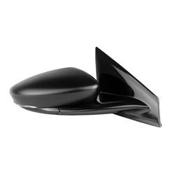 LKQ - 2015-2017 Chrysler 200 Passenger's Side Door Mirror Power Adjustment, Manual Folding, Heated, Housing Turn Signal Indicator, Mirror Turn Signal Indicator, Black