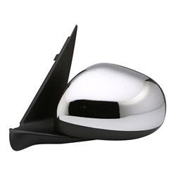 LKQ - 2014-2020 Fiat 500L Driver's Side Door Mirror Power Adjustment, Manual Folding, Heated, Chrome