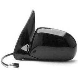 LKQ - 1993-1997 Ford Ranger Driver's Side Door Mirror Power Adjustment, Manual Folding, Non-Heated, Gloss Black