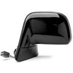 LKQ - 1995-1996 Lincoln Town Car Driver's Side Door Mirror Power Adjustment, Manual Folding, Heated, Gloss Black