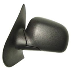 LKQ - 2001-2005 Ford Explorer Sport Trac Driver's Side Door Mirror Manual Adjustment, Manual Folding, Heated, Integrated Puddle Light, Textured