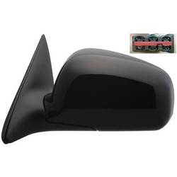 LKQ - 2004-2008 Lincoln Town Car Driver's Side Door Mirror Power Adjustment, Manual Folding, Heated, Memory Setting, Textured Paint To Match