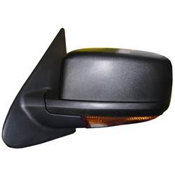 LKQ - 2003-2006 Ford Expedition Driver's Side Door Mirror Power Adjustment, Manual Folding, Heated, Housing Turn Signal Indicator, Integrated Puddle Light, Memory Setting, Mirror Turn Signal Indicator, Textured