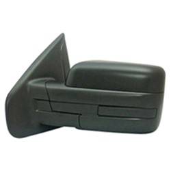 LKQ - 2009-2011 Ford F-150 Driver's Side Door Mirror Power Adjustment, Manual Folding, Non-Heated, Textured Black