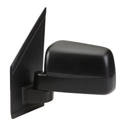 LKQ - 2010-2013 Ford Transit Connect Driver's Side Door Mirror Manual Adjustment, Manual Folding, Non-Heated, Textured