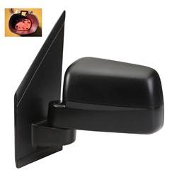 LKQ - 2010-2013 Ford Transit Connect Driver's Side Door Mirror Power Adjustment, Manual Folding, Heated, Textured