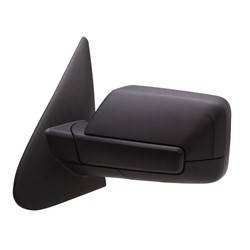 LKQ - 2007-2014 Ford Expedition Driver's Side Door Mirror Power Adjustment, Manual Folding, Non-Heated, Integrated Puddle Light, Textured Black