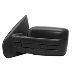 LKQ - 2011-2014 Ford F-150 Driver's Side Door Mirror Power Adjustment, Manual Folding, Non-Heated, Blind Spot Mirror, Textured