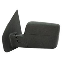 LKQ - 2007-2008 Ford F-150 Driver's Side Door Mirror Power Adjustment, Powered Folding, Heated, Housing Turn Signal Indicator, Integrated Puddle Light, Mirror Turn Signal Indicator, Textured