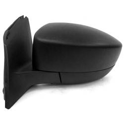 LKQ - 2012-2014 Ford Focus Driver's Side Door Mirror Power Adjustment, Manual Folding, Non-Heated, Blind Spot Mirror, Textured Paint to Match