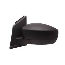 LKQ - 2013-2016 Ford Escape Driver's Side Door Mirror Power Adjustment, Manual Folding, Heated, Blind Spot Mirror, Textured Black