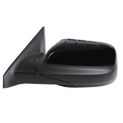 LKQ - 2011-2015 Ford Explorer Driver's Side Door Mirror Power Adjustment, Manual Folding, Non-Heated, Textured Black