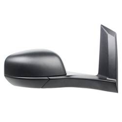 LKQ - 2014-2022 Ford Transit Connect Driver's Side Door Mirror Manual Adjustment, Manual Folding, Non-Heated, Blind Spot Mirror, Textured, Small Housing