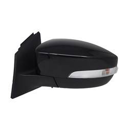 LKQ - 2015-2018 Ford Focus Driver's Side Door Mirror Power Adjustment, Manual Folding, Non-Heated